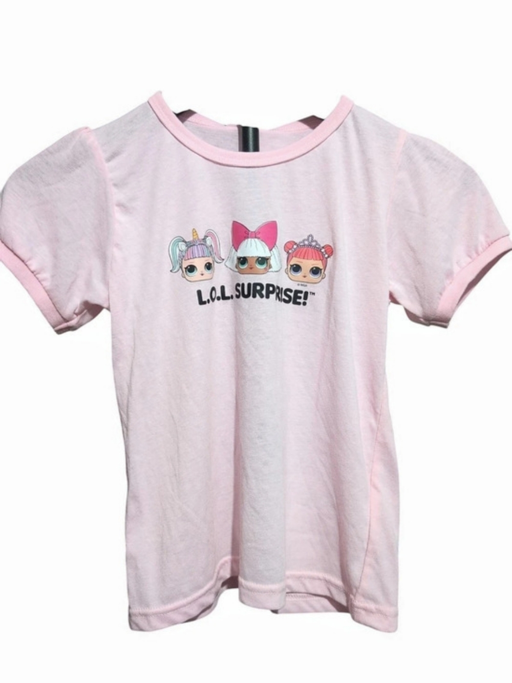 L.O.L. Surprise! Pink Short Sleeve Graphic Tee Girls 3T NWT